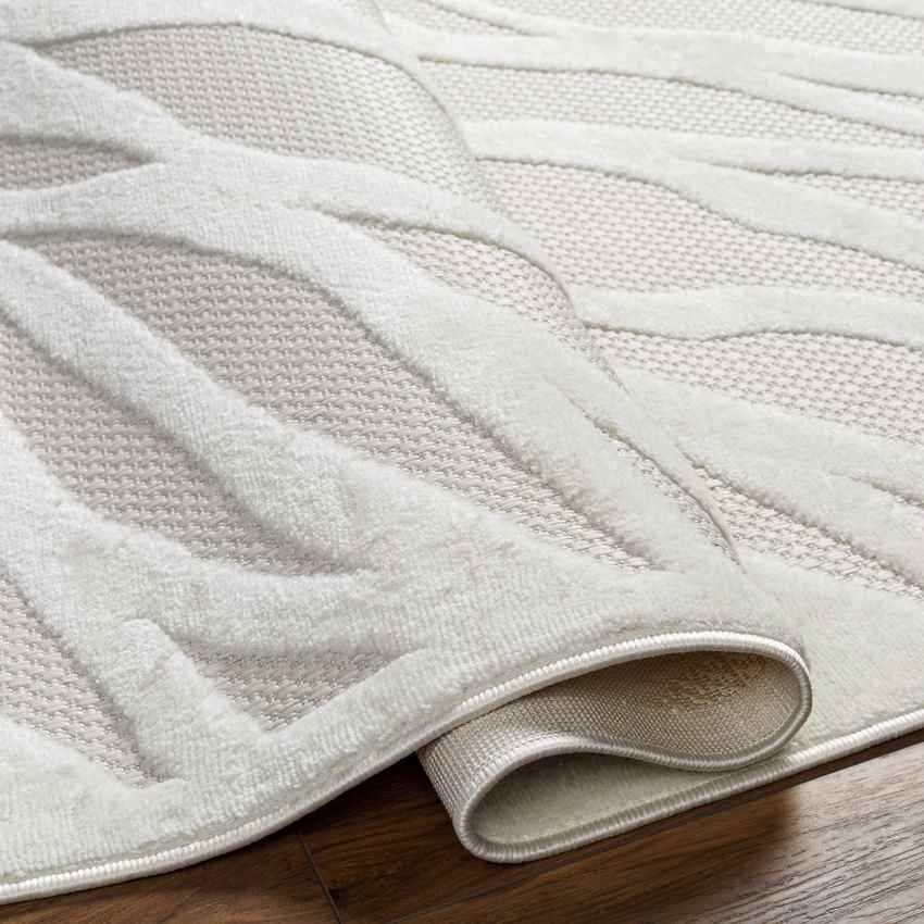 Calamus Modern Cream Area Rug