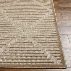 Calvert Modern Brown Area Rug
