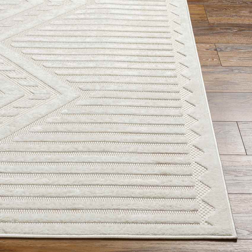 Campton Modern Beige Area Rug
