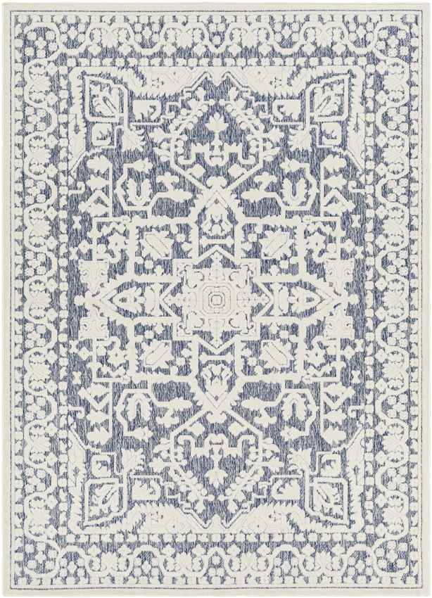 Cascade Modern Denim Area Rug