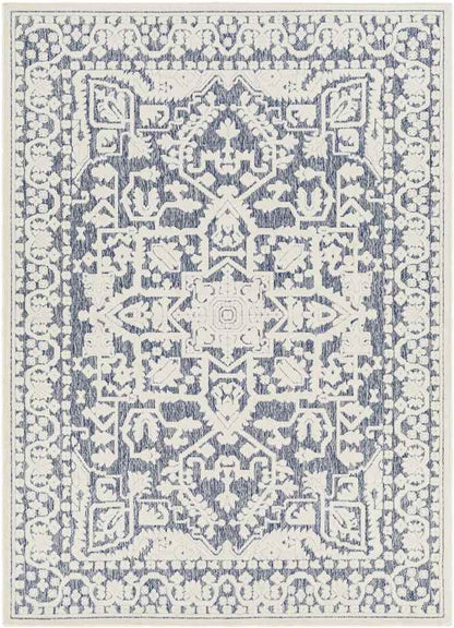 Cascade Modern Denim Area Rug