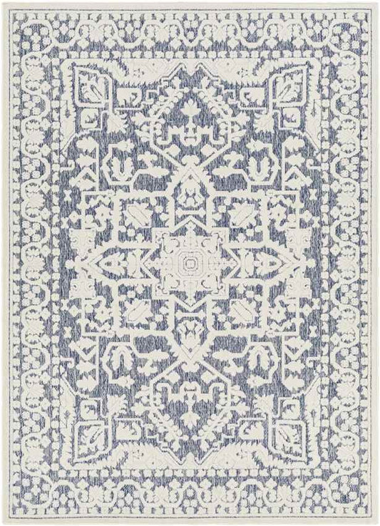 Cascade Modern Denim Area Rug