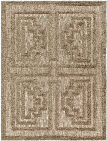 Cassoday Modern Brown Area Rug