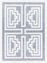 Cassoday Modern Denim Area Rug