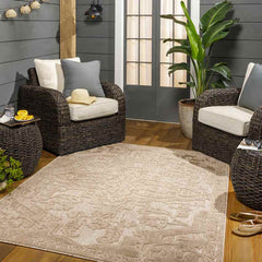 Castalia Modern Brown Area Rug
