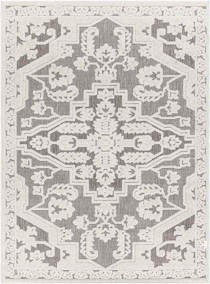 Castalia Modern Ivory/Light Brown Area Rug