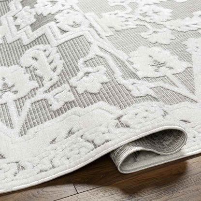 Castalia Modern Ivory/Light Brown Area Rug