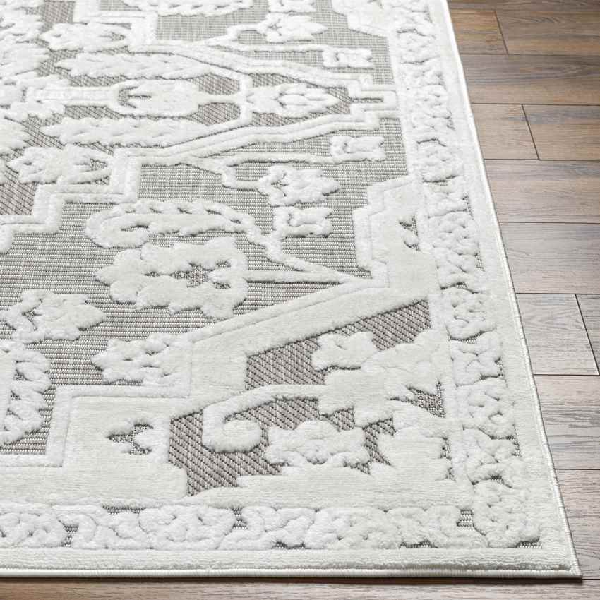 Castalia Modern Ivory/Light Brown Area Rug