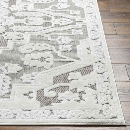 Castalia Modern Ivory/Light Brown Area Rug