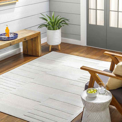 Cawker Modern Beige Area Rug