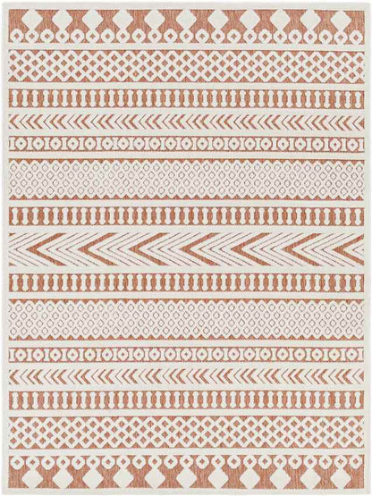 Chapman Modern Burnt Orange Area Rug