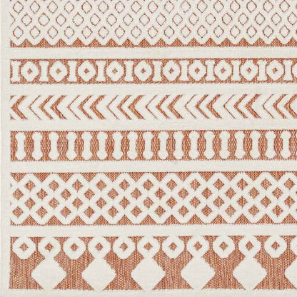 Chapman Modern Burnt Orange Area Rug