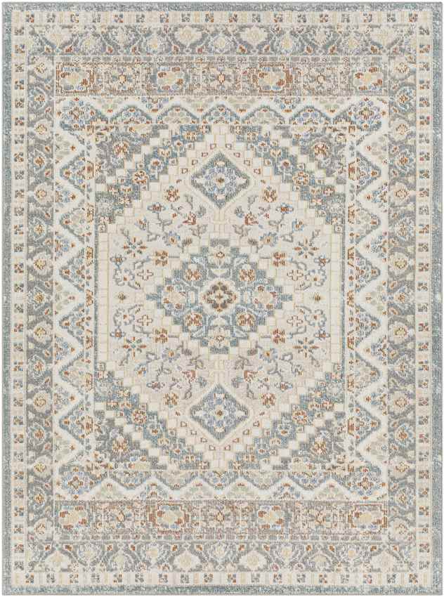 Wakefield Traditional Beige Washable Area Rug
