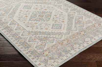 Wakefield Traditional Beige Washable Area Rug