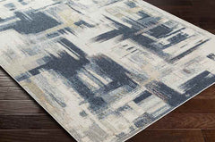 Westburg Modern Navy Washable Area Rug