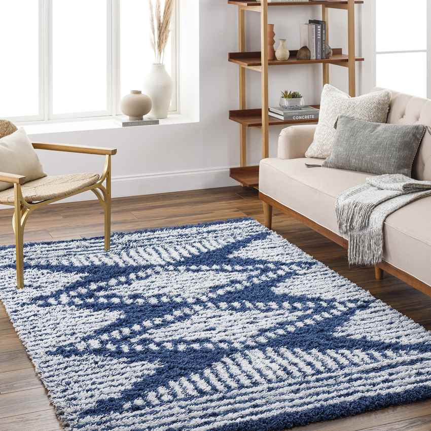Bonaparte Global Dark Blue Area Rug
