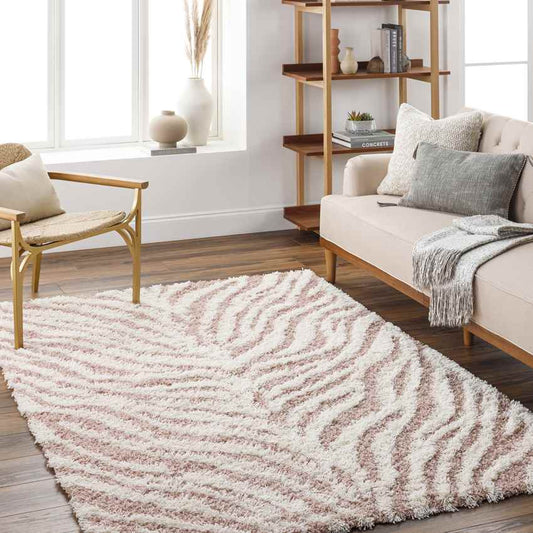 Boomer Modern Peach Area Rug
