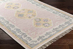 Lloyd Traditional Blush/Cream Area Rug
