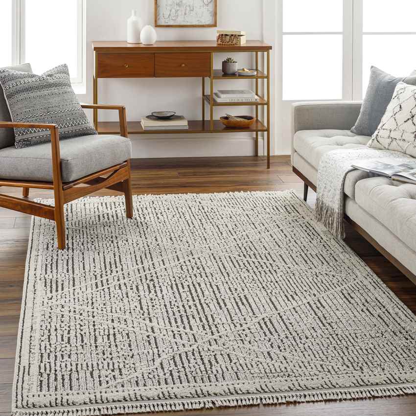 Coldstream Global Charcoal Area Rug