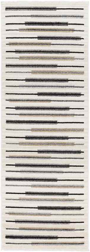 Blandville Modern Charcoal Area Rug