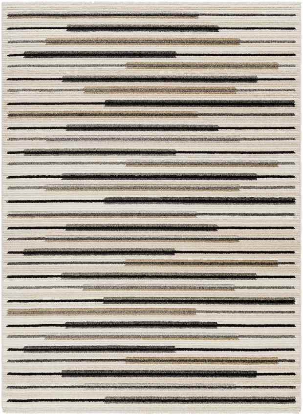 Blandville Modern Charcoal Area Rug