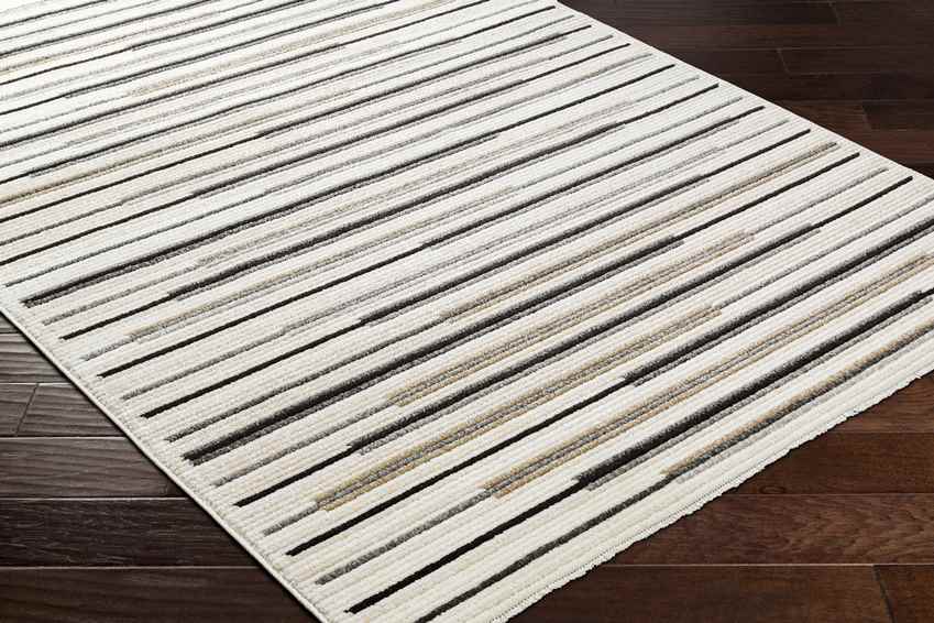 Blandville Modern Charcoal Area Rug