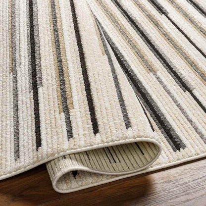 Blandville Modern Charcoal Area Rug