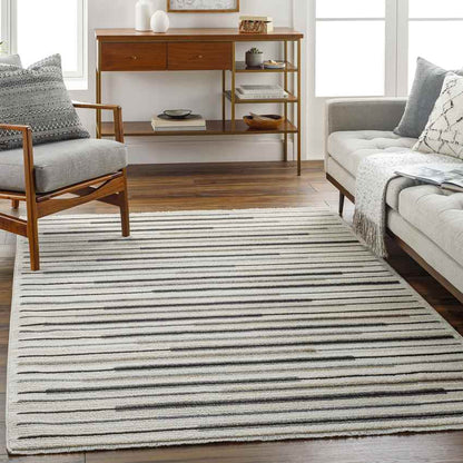Blandville Modern Charcoal Area Rug