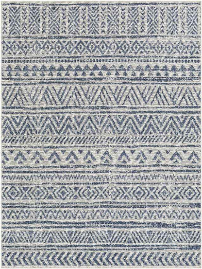 Coralville Global Dark Blue Area Rug