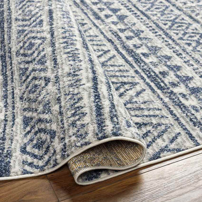 Coralville Global Dark Blue Area Rug