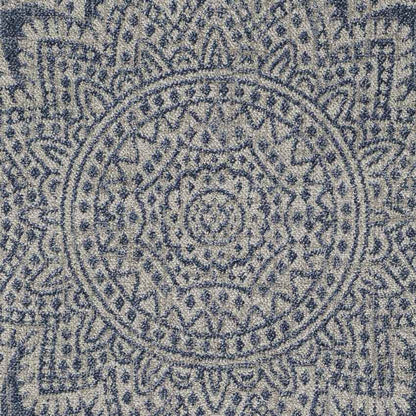 Deep River Cottage Dark Blue Area Rug