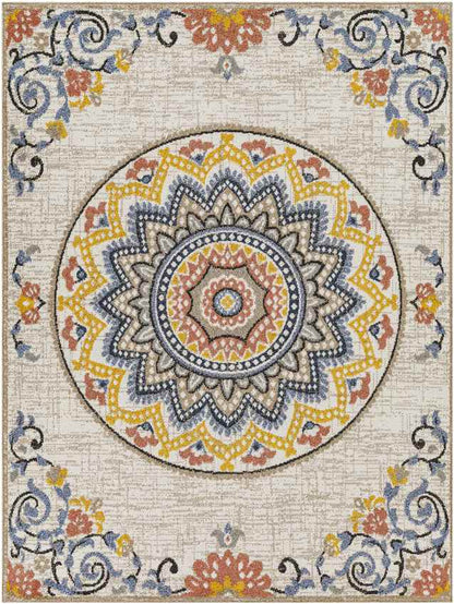 Deep River Cottage Beige Area Rug