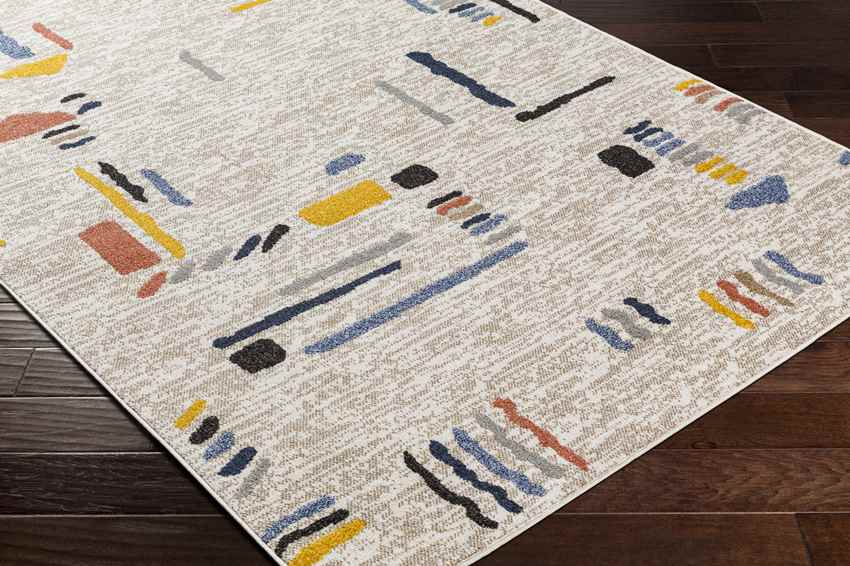 East Boyer Modern Beige Area Rug