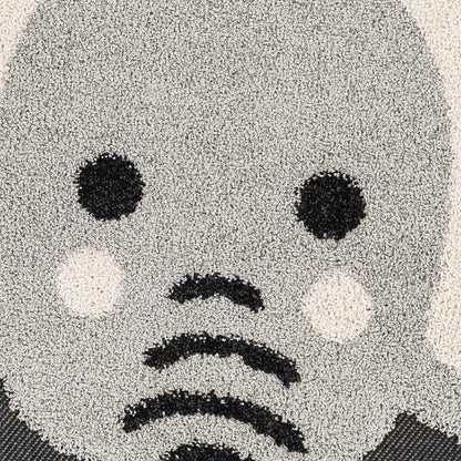 Hazel Green Modern Charcoal Area Rug