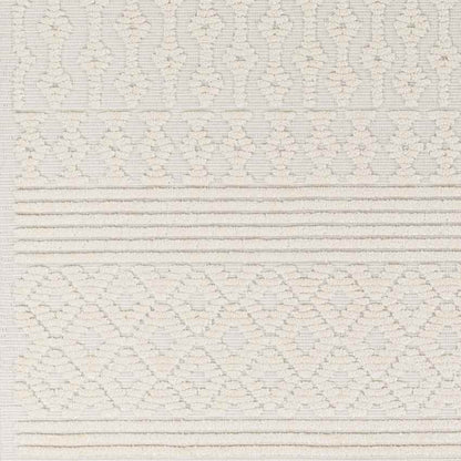 Carrsville Cottage Light Gray Washable Area Rug
