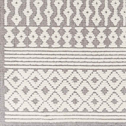 Carrsville Cottage Gray Washable Area Rug