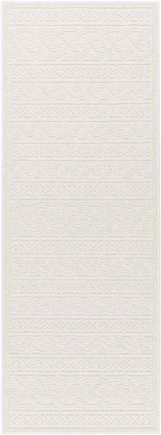 Cedar Falls Cottage Cream Washable Area Rug