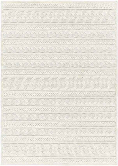 Cedar Falls Cottage Cream Washable Area Rug