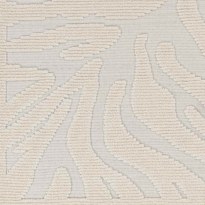 Cedar Vale Modern Light Gray/Ivory Washable Area Rug