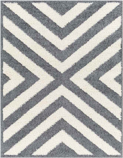 Kensington Modern Charcoal Area Rug