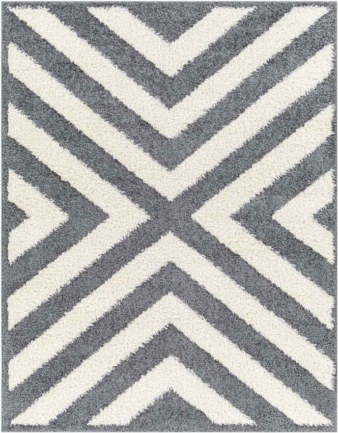 Kensington Modern Charcoal Area Rug