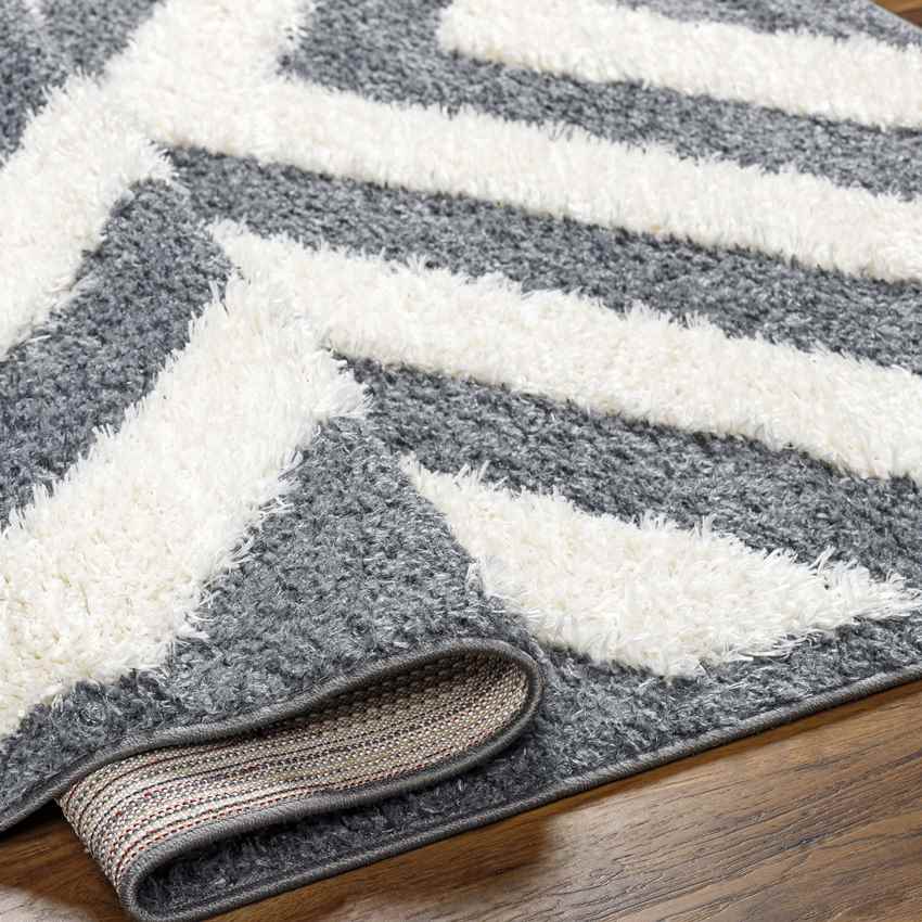 Kensington Modern Charcoal Area Rug