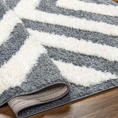 Kensington Modern Charcoal Area Rug