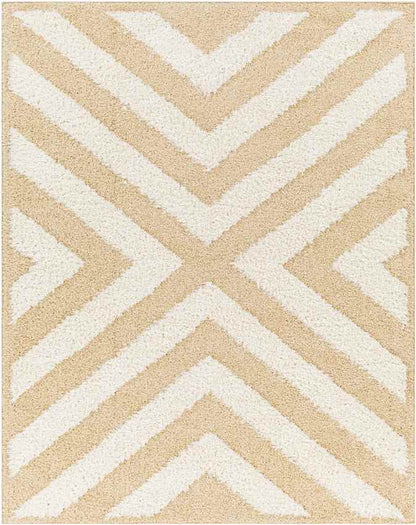 Kensington Modern Light Orange Area Rug