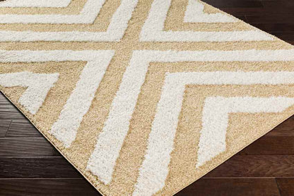 Kensington Modern Light Orange Area Rug
