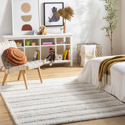 Leitchfield Modern Cream Area Rug