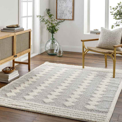 Lick Creek Modern Gray Area Rug