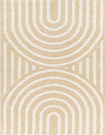 Long Island Modern Light Orange Area Rug