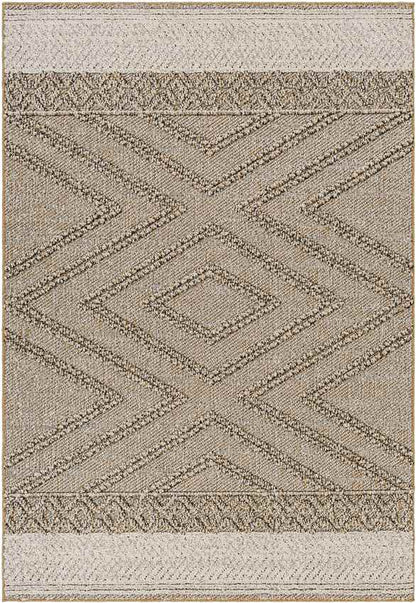 East Orange Modern Taupe Area Rug