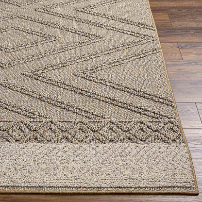 East Orange Modern Taupe Area Rug